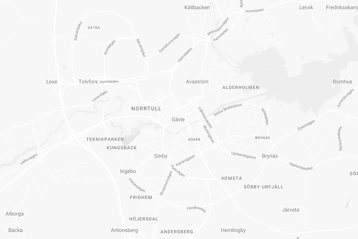 Kontakta oss Gavle